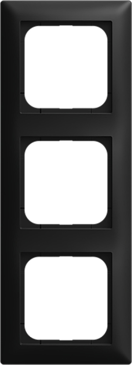 ABB Busch-Jaeger Balance Afdekraam 3-voudig si-B-matzwart