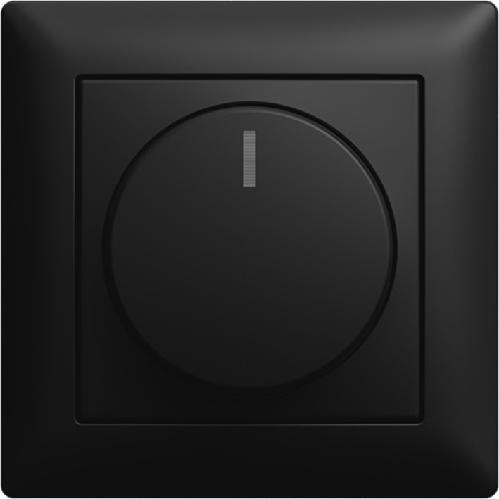 ABB Busch-Jaeger Balance Complete Set draaidimmer 6523 si-B-matzwart