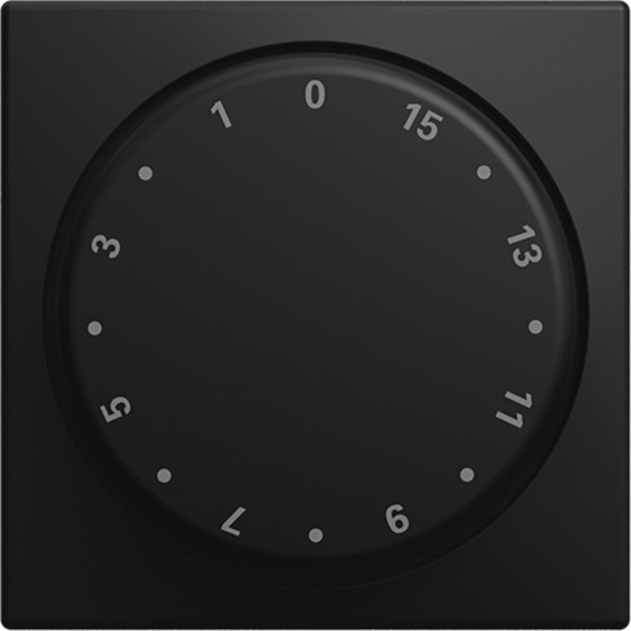 ABB Busch-Jaeger Balance CPL + knop V 1070u 15min si-B-matzwart