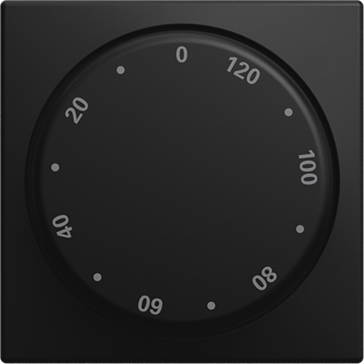 ABB Busch-Jaeger Balance CPL + knop V 1071u 120min si-B-matzwart