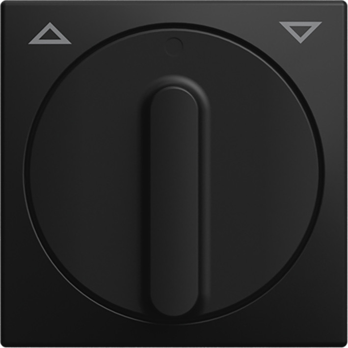 ABB Busch-Jaeger Balance CPL + knop V jal draai si-B-matzwart