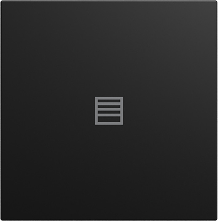 ABB Busch-Jaeger Balance CPL V 1V drukknop jaloeziesymbool si-B-matzwart