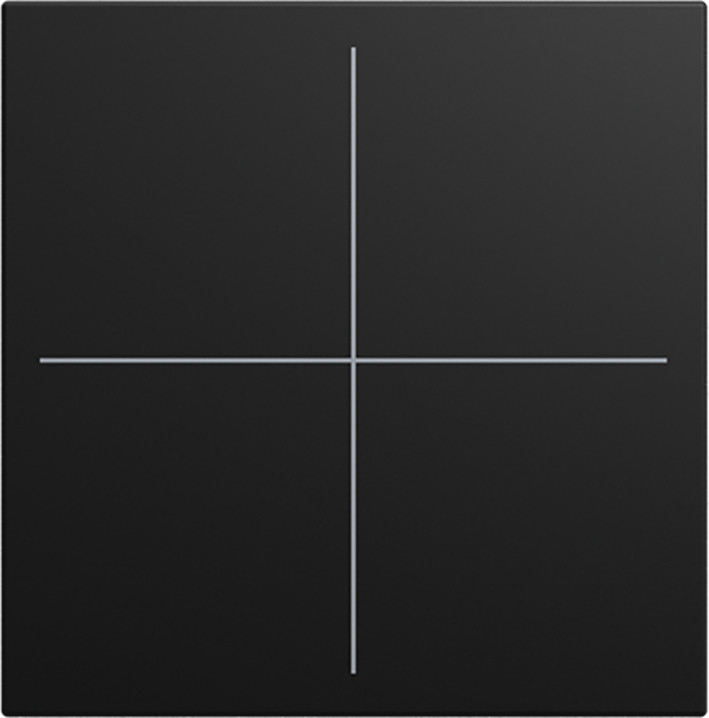 ABB Busch-Jaeger Balance CPL V keypad 4-voudig si-B-matzwart