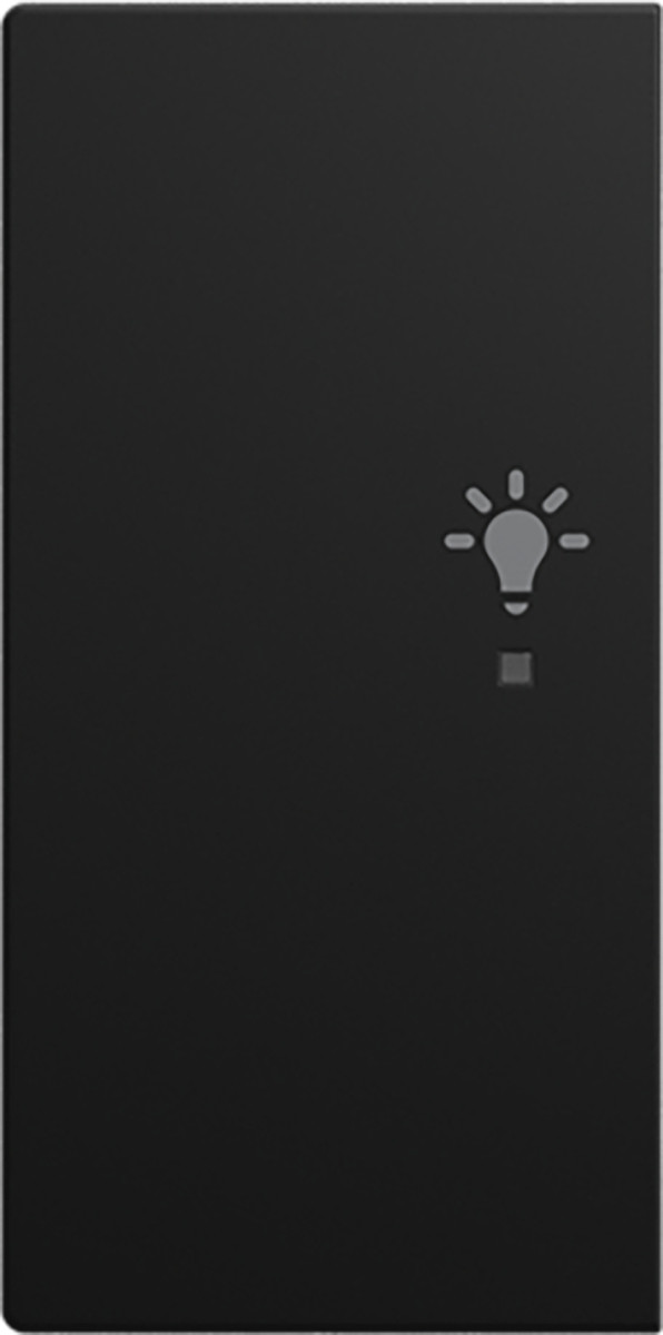 ABB Busch-Jaeger Balance Fah Bedieningswip links 2-V licht si-B-matzwart