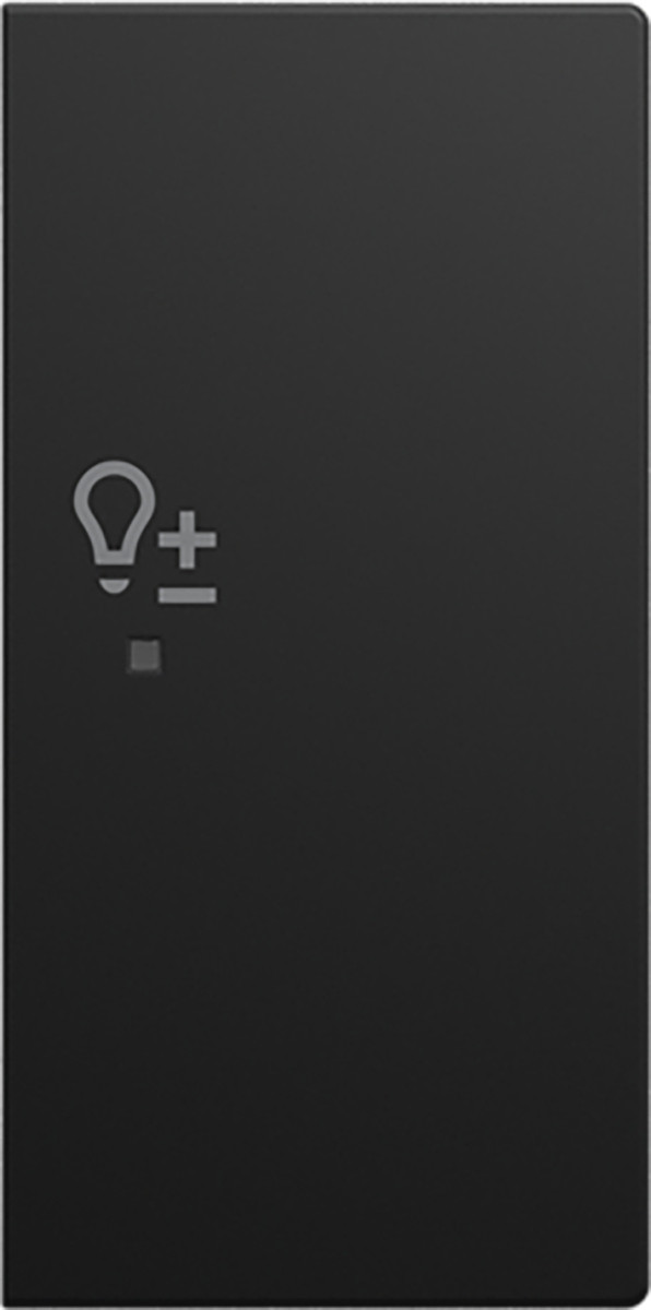 ABB Busch-Jaeger F@home, KNX, Balance Fah Bedieningswip rechts 2-V dimmer si-B-matzwart