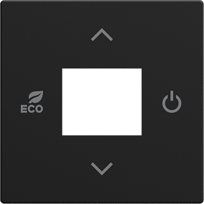 ABB Busch-Jaeger F@home, KNX, Balance Fah CPL thermostaat si-B-matzwart