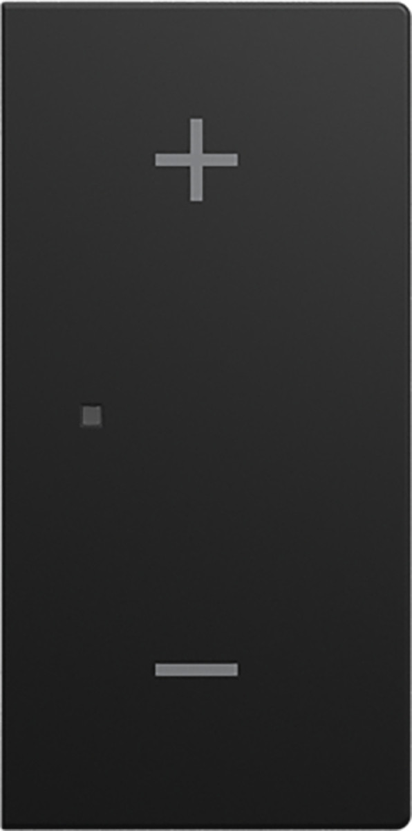 ABB Busch-Jaeger F@home, KNX, Balance Fah Rocker, audio-volume +- si-B-matzwart
