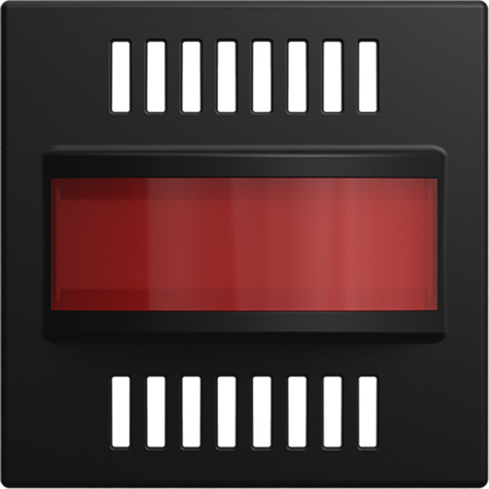 ABB Busch-Jaeger Balance Infoline CPL lens rood+transp si-B-matzwart