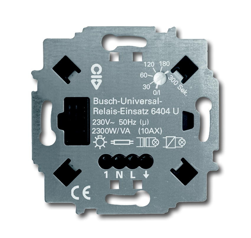 ABB Busch-Jaeger Balance, SI, Future, Solo, Axcent, Universele Relaissokkel 2300 W/va inb