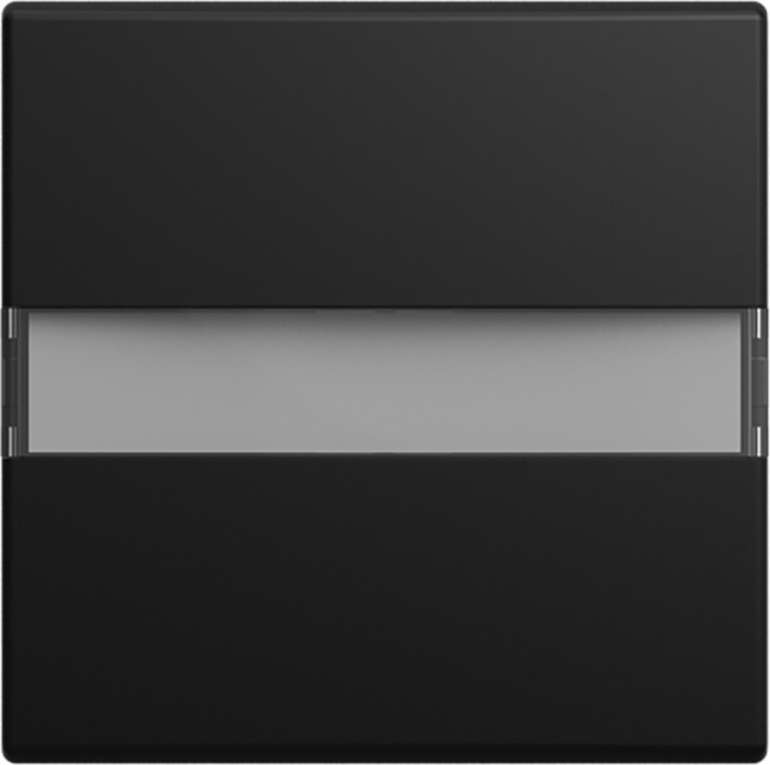 ABB Busch-Jaeger Balance Tekstwip Lens V wis kruis puls si-B-matzwart