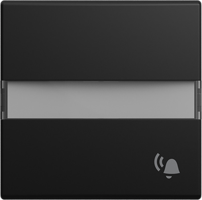 ABB Busch-Jaeger Balance Tekstwip V pulsdr belsymbool si-B-matzwart