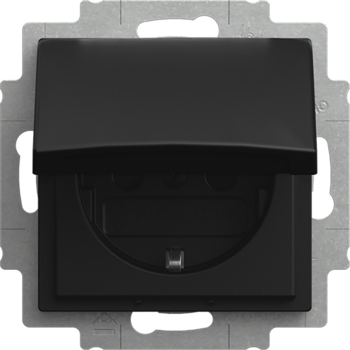 ABB Busch-Jaeger Balance WCD Ra KV KD CPL inbouw si-B-matzwart