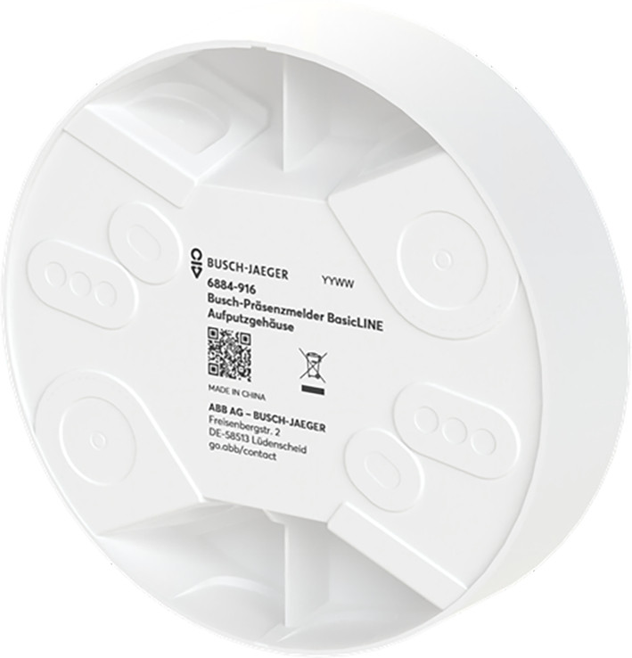 ABB Busch-Jaeger BasicLine Opbouwdoos Wit