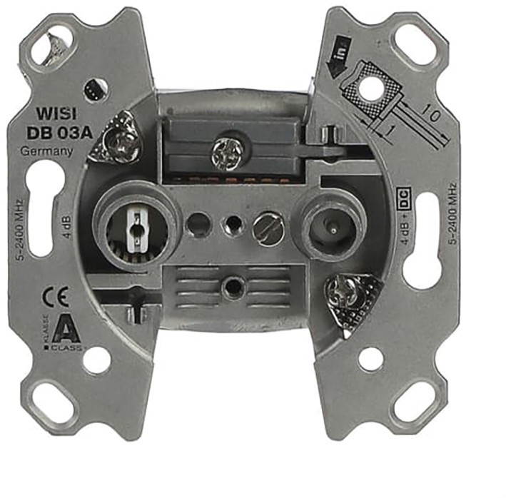 ABB Busch-Jaeger Basiselement multimedia Antennecontactdoos Cai ster