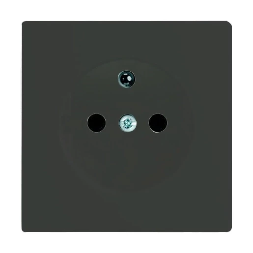 Abb Busch-jaeger bedieningselement/centraalplaat schakelmateriaal future linear carat mat zwart eucks-885