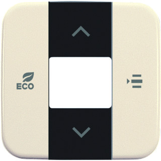 Abb Busch-jaeger free@home enkele drukker thermostaat crèmewit (elektrowit)