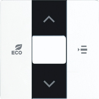 Abb Busch-jaeger free@home enkele drukker thermostaat wit