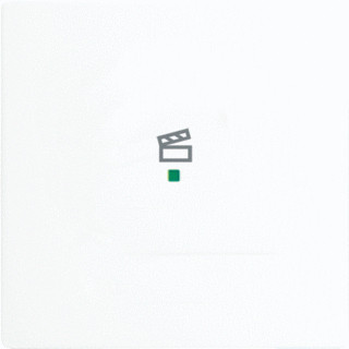 Abb Busch-jaeger free@home enkele wip aan-/uit-schakelaar wit