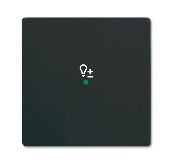 Abb Busch-jaeger free@home enkele wip dimmer zwart