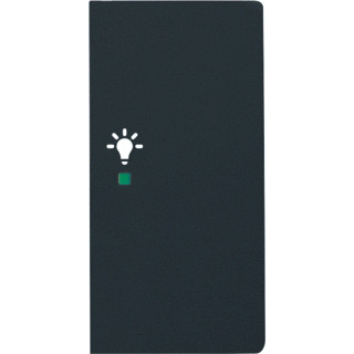 Abb Busch-jaeger free@home tweedelige wip aan-/uit-schakelaar zwart