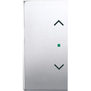 Abb Busch-jaeger free@home tweedelige wip jaloezie roestvaststaal ( RVS )