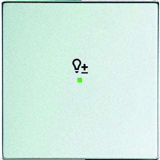 ABB Busch-Jaeger Busch-free@home bedieningselement Enkele wip Aluminium