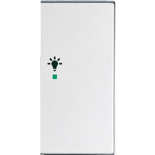 ABB Busch-Jaeger Busch-free@home bedieningselement Tweedelige wip Aluminium