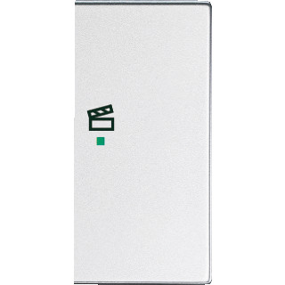 ABB Busch-Jaeger Busch-free@home bedieningselement Tweedelige wip Aluminium