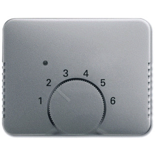 Abb Busch-jaeger alpha centraalplaat 1099 uhk draaiknop thermostaat diverse symbolen titanium