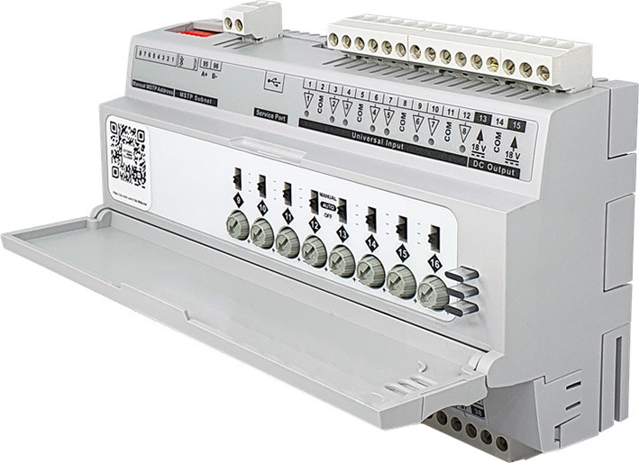ABB Busch-Jaeger Cylon Bacnet Gebouwbeheer CBX-8R8-H B-aac+hoa: 16 I/0+4 modbus
