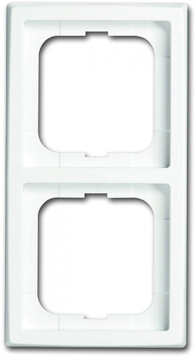 Abb Busch-jaeger future linear afdekraam 2V horizontaal en verticaal wit ip20