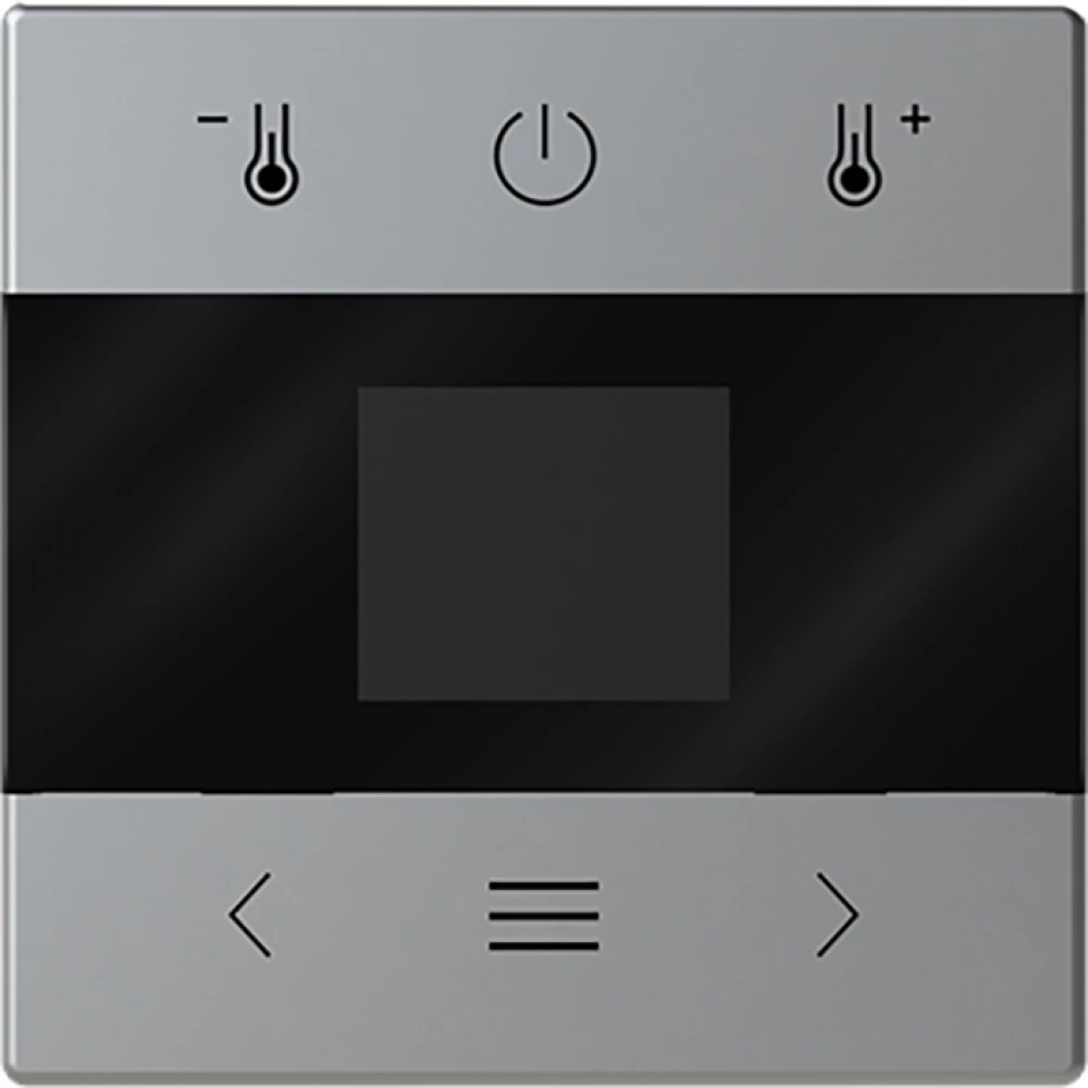 ABB Busch-Jaeger Future, Axcent, Carat CPL Thermostaat div symbolen 6V pure-RVS