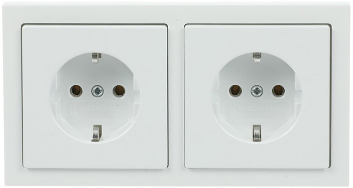 ABB Busch-Jaeger Future WCD Ra dubbel hor F-studiowit