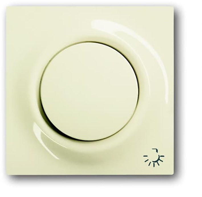 ABB Busch-Jaeger Impuls CPL + knop V pulsdr licht I-ivoor