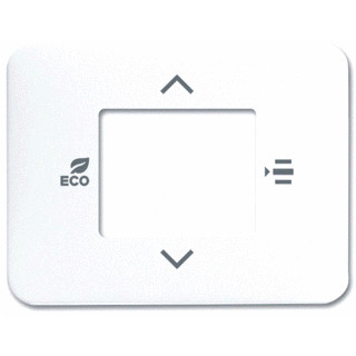 Abb Busch-jaeger KNX centraalplaat thermostaat wit