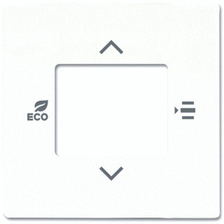Abb Busch-jaeger KNX centraalplaat thermostaat wit