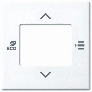 Abb Busch-jaeger KNX centraalplaat thermostaat wit