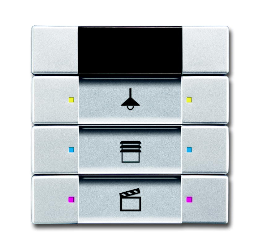 Abb Busch-jaeger KNX ir interface+3v F-aluzilver