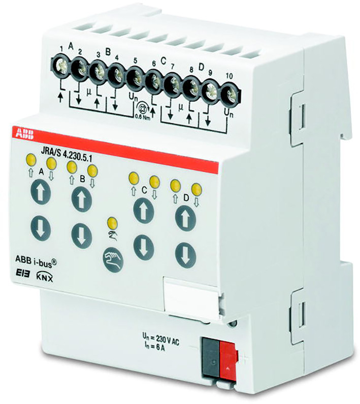 Abb Busch-jaeger KNX jaloezie-/rolluikaktor 4V handb./tra