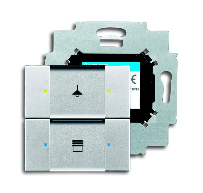 Abb Busch-jaeger KNX sensor 2V M bau F-aluzilver