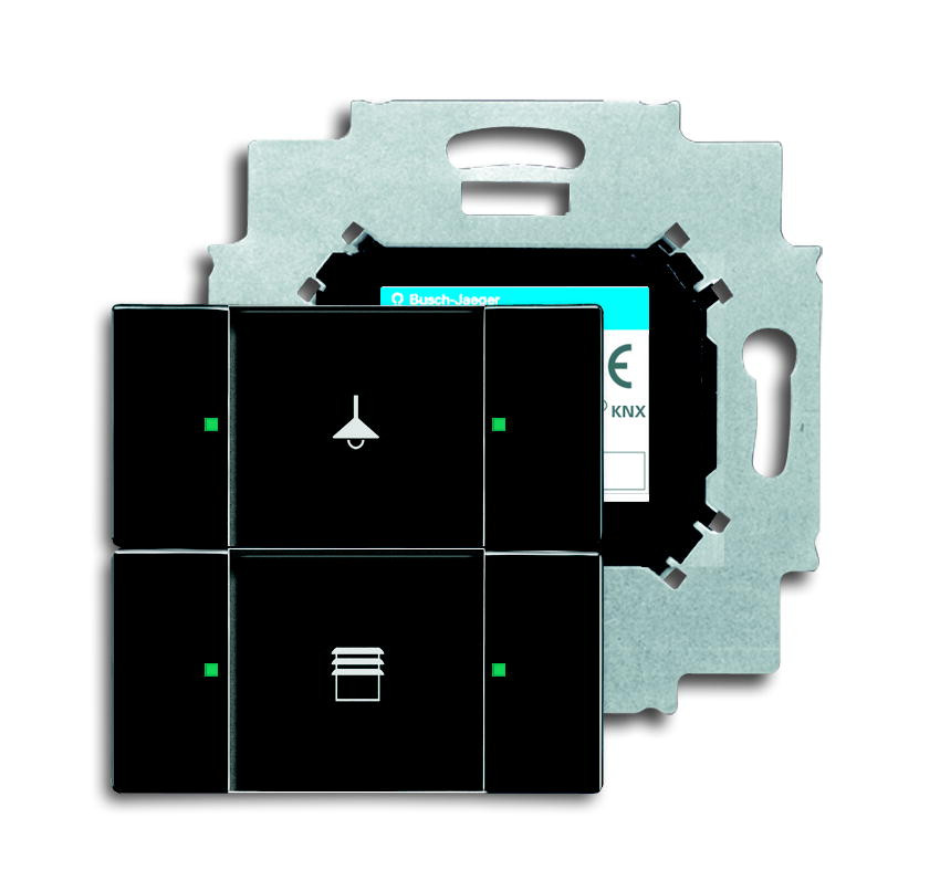 Abb Busch-jaeger KNX sensor 2V M bau F-antraciet