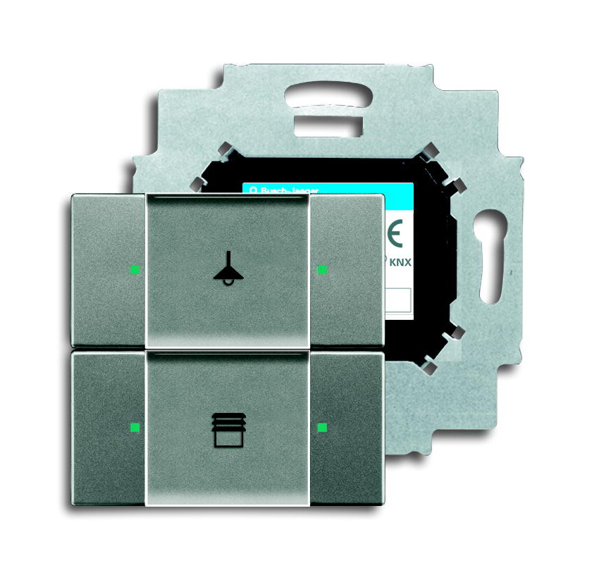 Abb Busch-jaeger KNX sensor 2V M bau S-grijs metallic