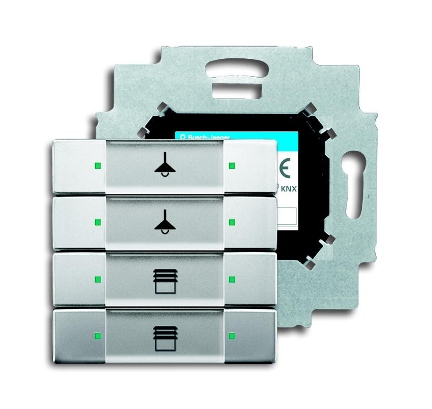 Abb Busch-jaeger KNX sensor 4V M bau pure-RVS