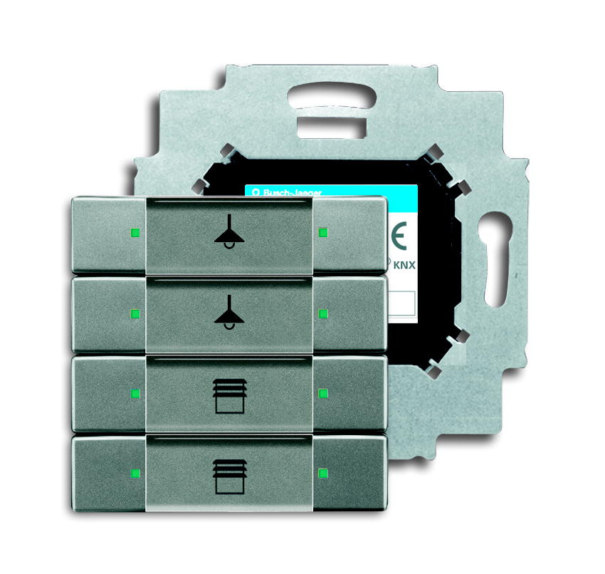 Abb Busch-jaeger KNX sensor 4V M bau S-grijs metallic