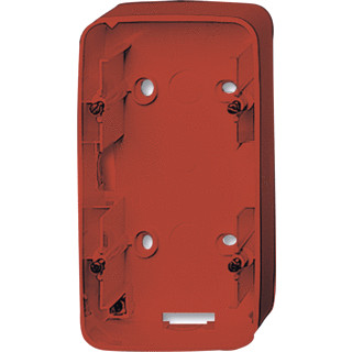 Abb Busch-jaeger opbouwbak met bodem 2V R-rood