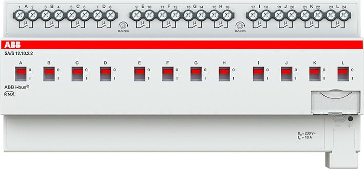 Abb Busch-jaeger schakel aktor standaard KNX 12-voudig 10 ampere