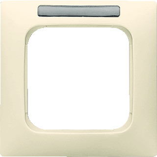 ABB Busch-Jaeger SI Afdekraam 1V Horizontaal Cremewit/elektrowit IP20