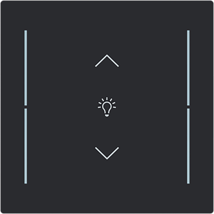 ABB Busch-Jaeger Trevion CPL V 1V wip dimsymbool art-matzwart