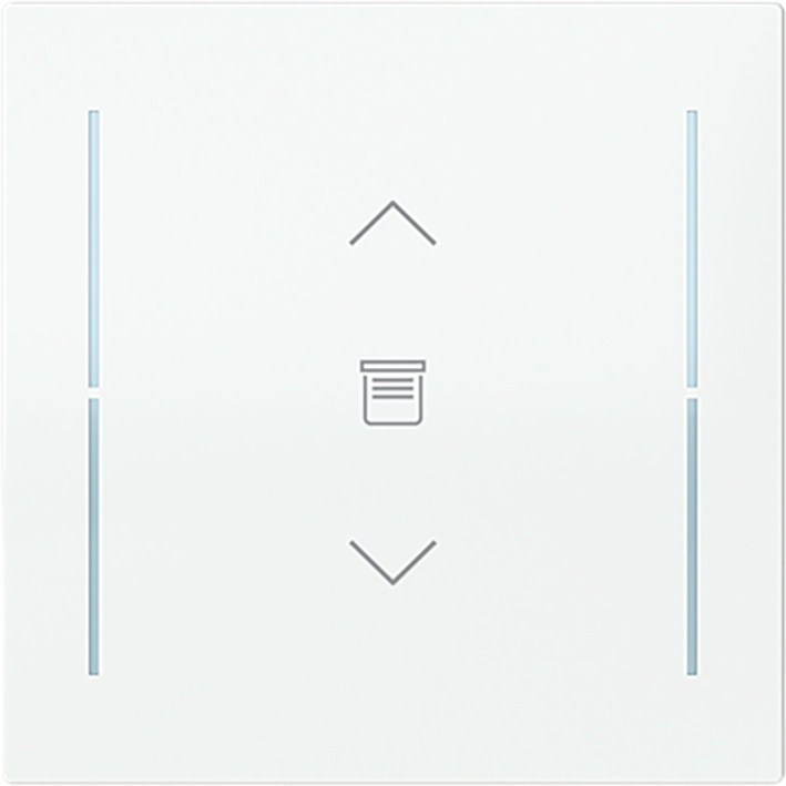 ABB Busch-Jaeger Trevion CPL V 1V wip jaloeziesymbool art-wit