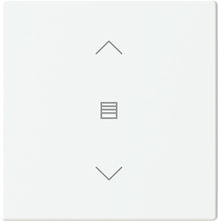 ABB Busch-Jaeger Trevion CPL V 1V wip jaloeziesymbool F/S -matwit platform 63